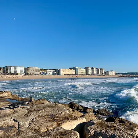 Mirazul - Estudio - 2 Pessoas - 4 Min A Pe Da - Wi-fi E Ac Lägenhet Costa de Caparica
